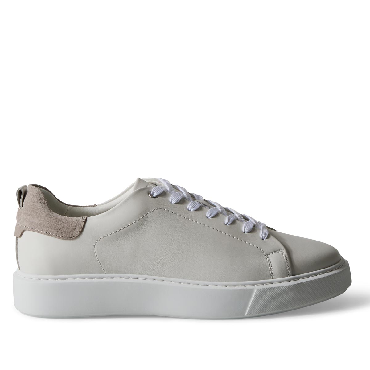 Digel Sneaker aus Leder weiß