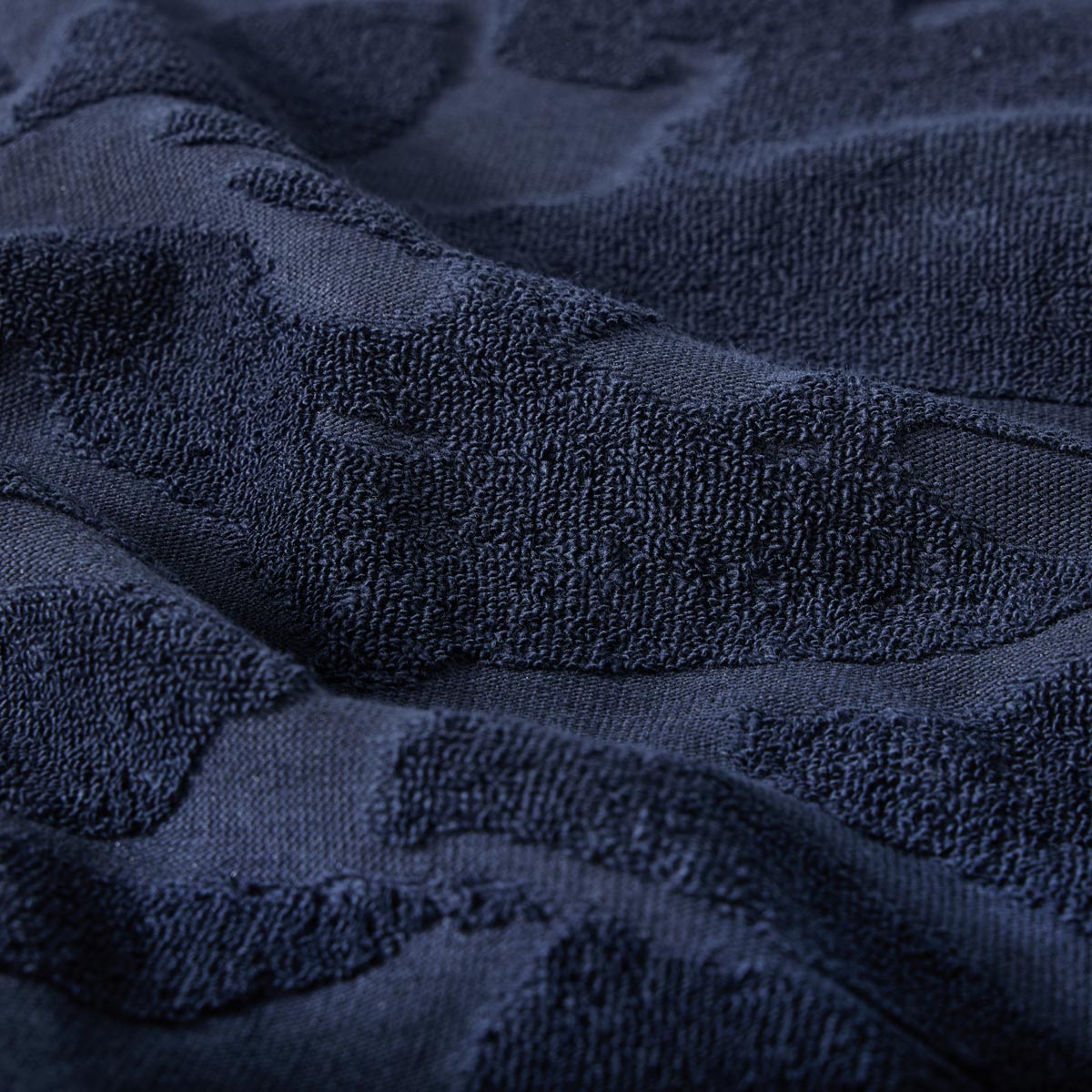 BOSS Poloshirt aus Frottee dunkelblau