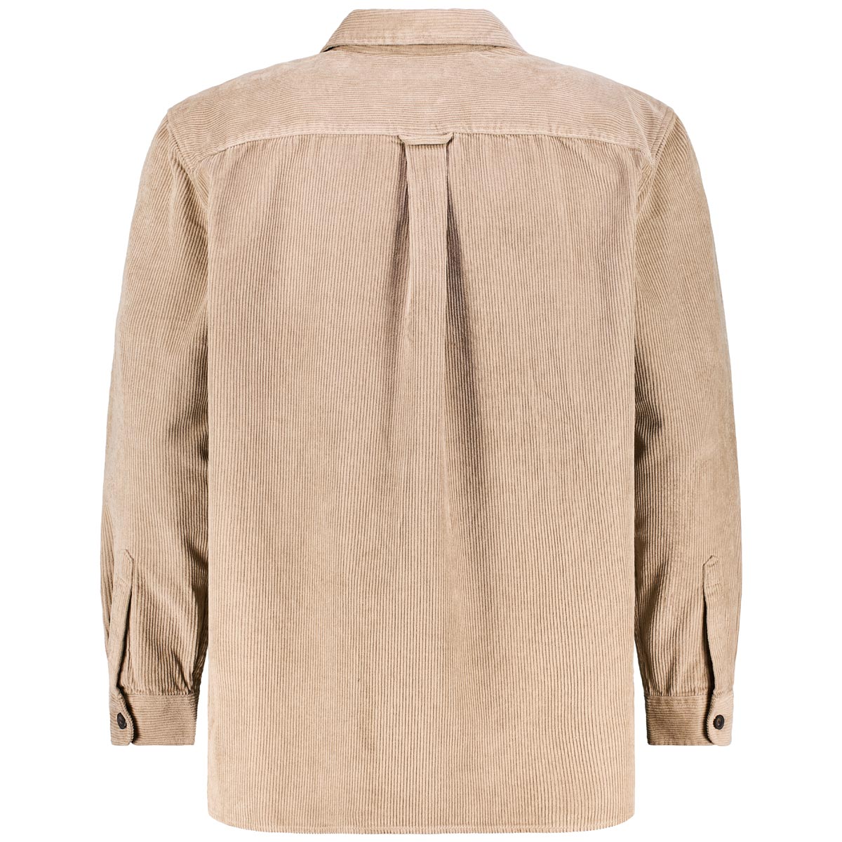 Jack&Jones Cord-Overshirt aus Baumwolle beige