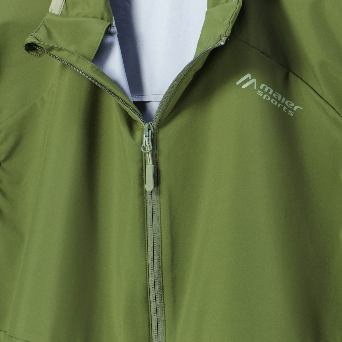 Maier Sports Leichte Weste mit Stretch, winddicht oliv