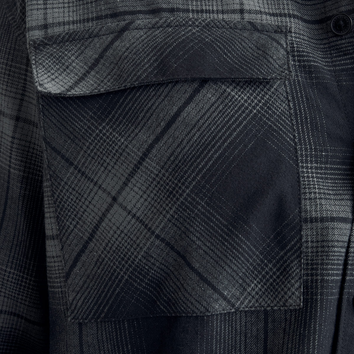 Jack&Jones Hemdjacke aus Baumwolle mittelgrau