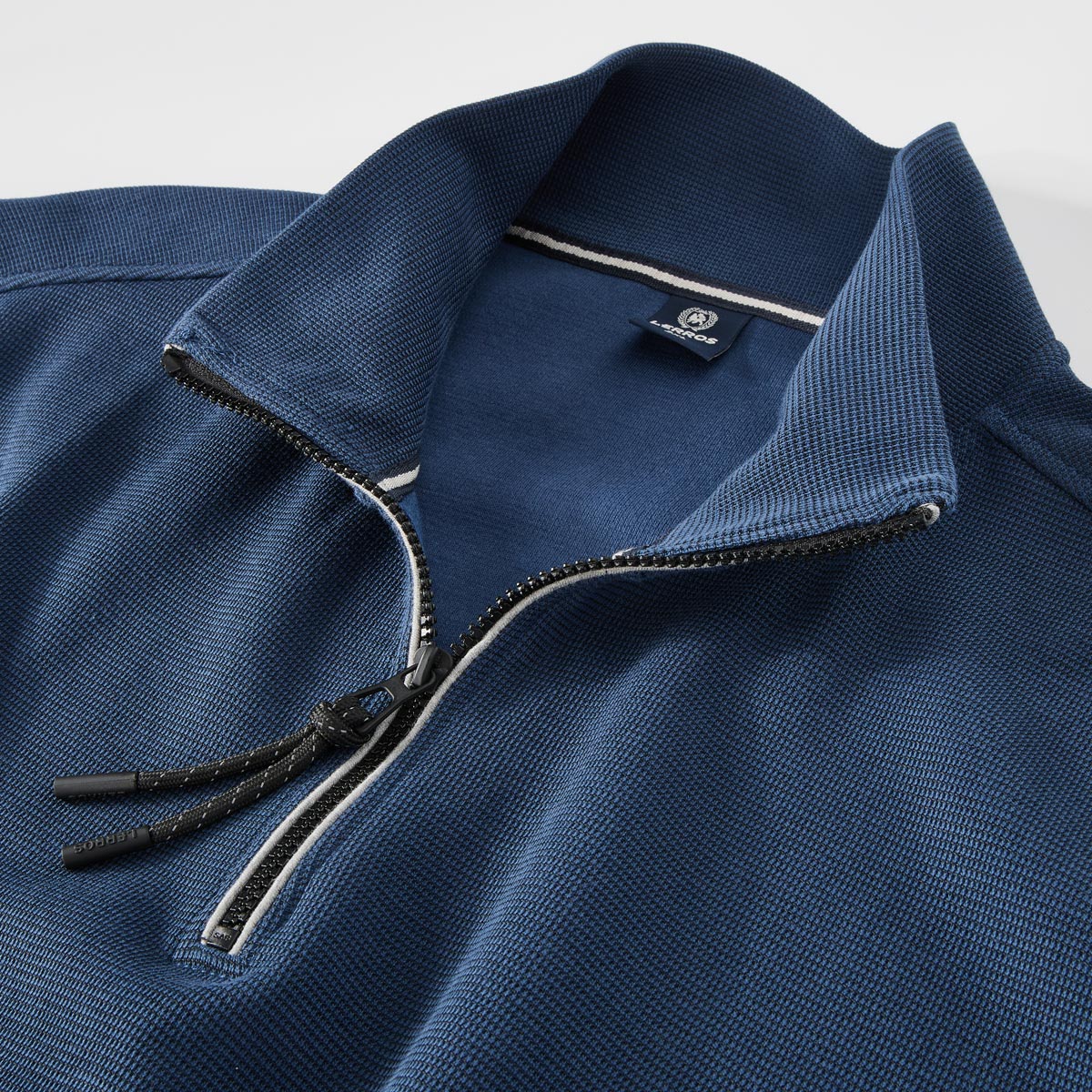 Lerros Sweatshirt aus Baumwolle blau