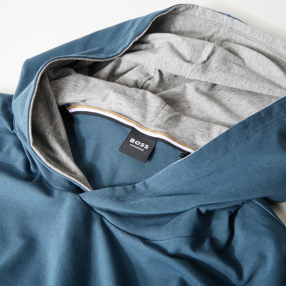 BOSS Longsleeve mit Stretch blau