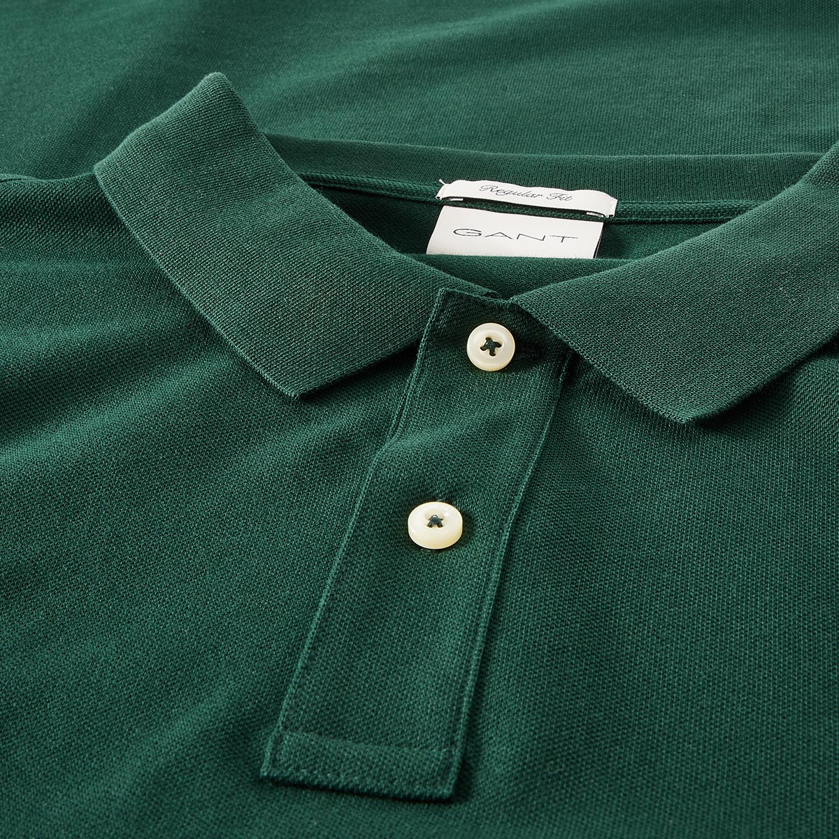 Gant Poloshirt aus Baumwolle dunkelgrün