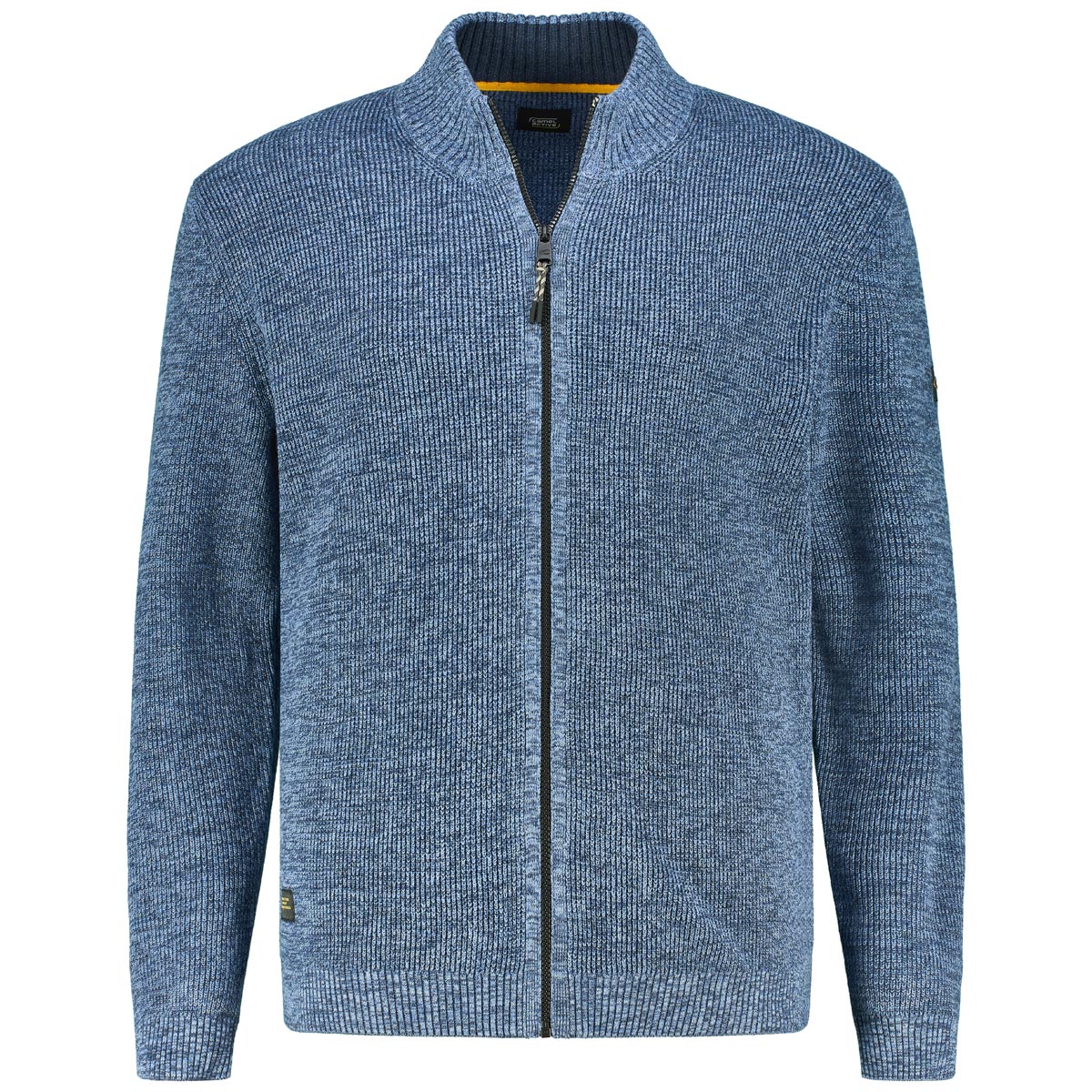 Strickjacke in melierter Optik