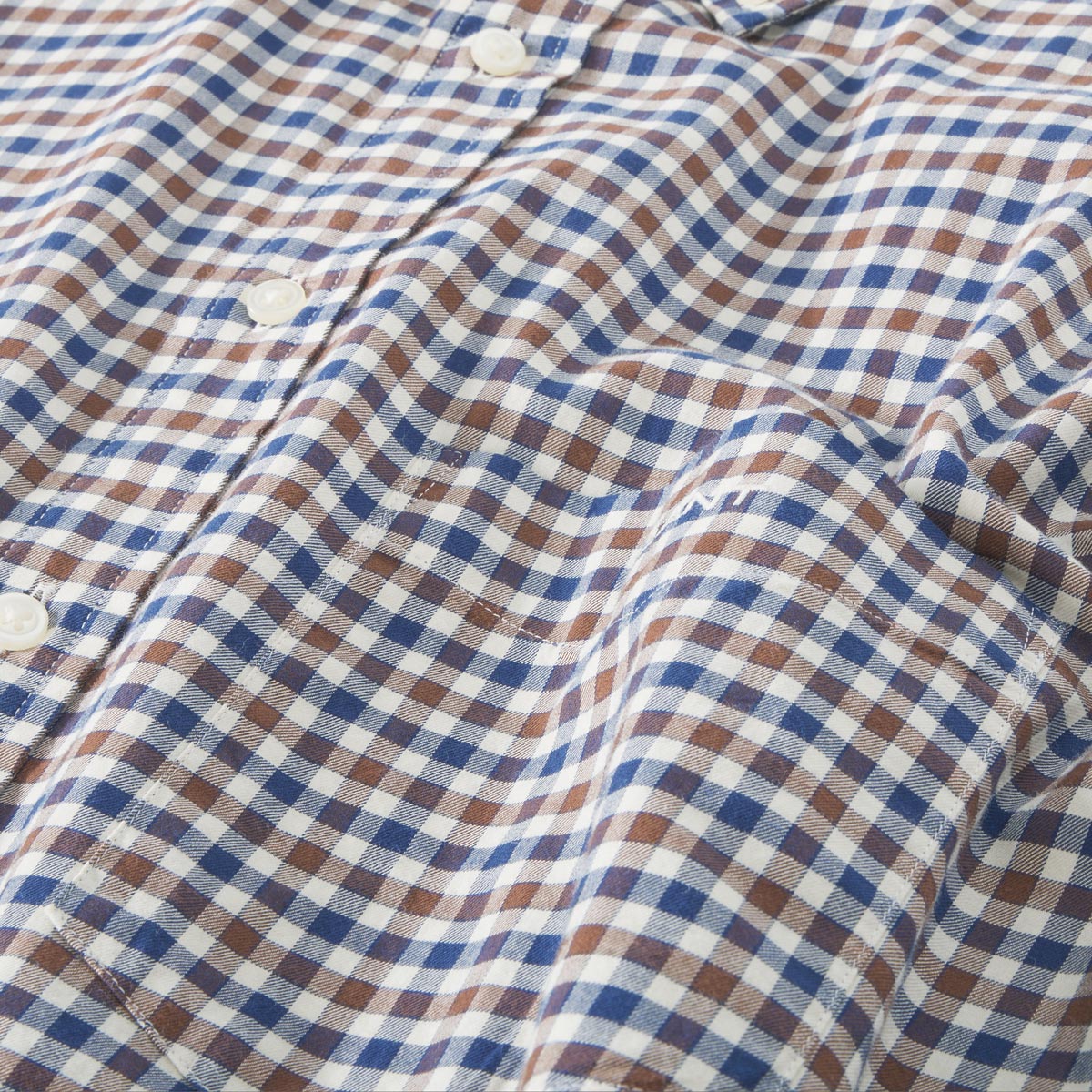 Gant Freizeithemd aus Baumwolle braun