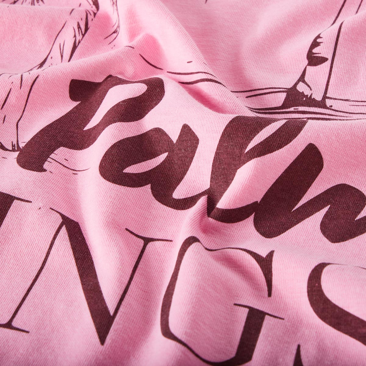 Jack&Jones T-Shirt mit Motiv-Print pink