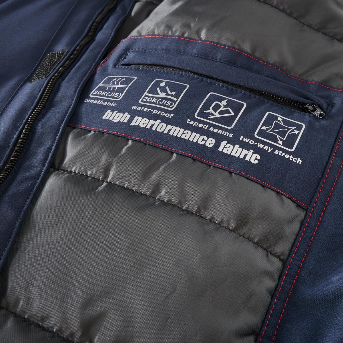 S4 Jackets Funktionsparka mit Stretch, wasserdicht marine