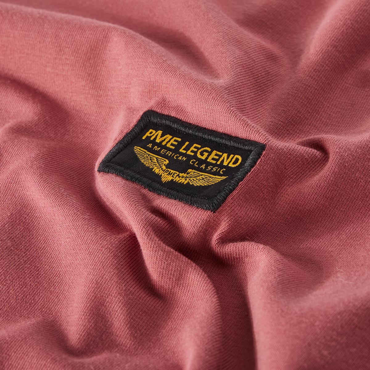 PME LEGEND T-Shirt mit Stretch rot