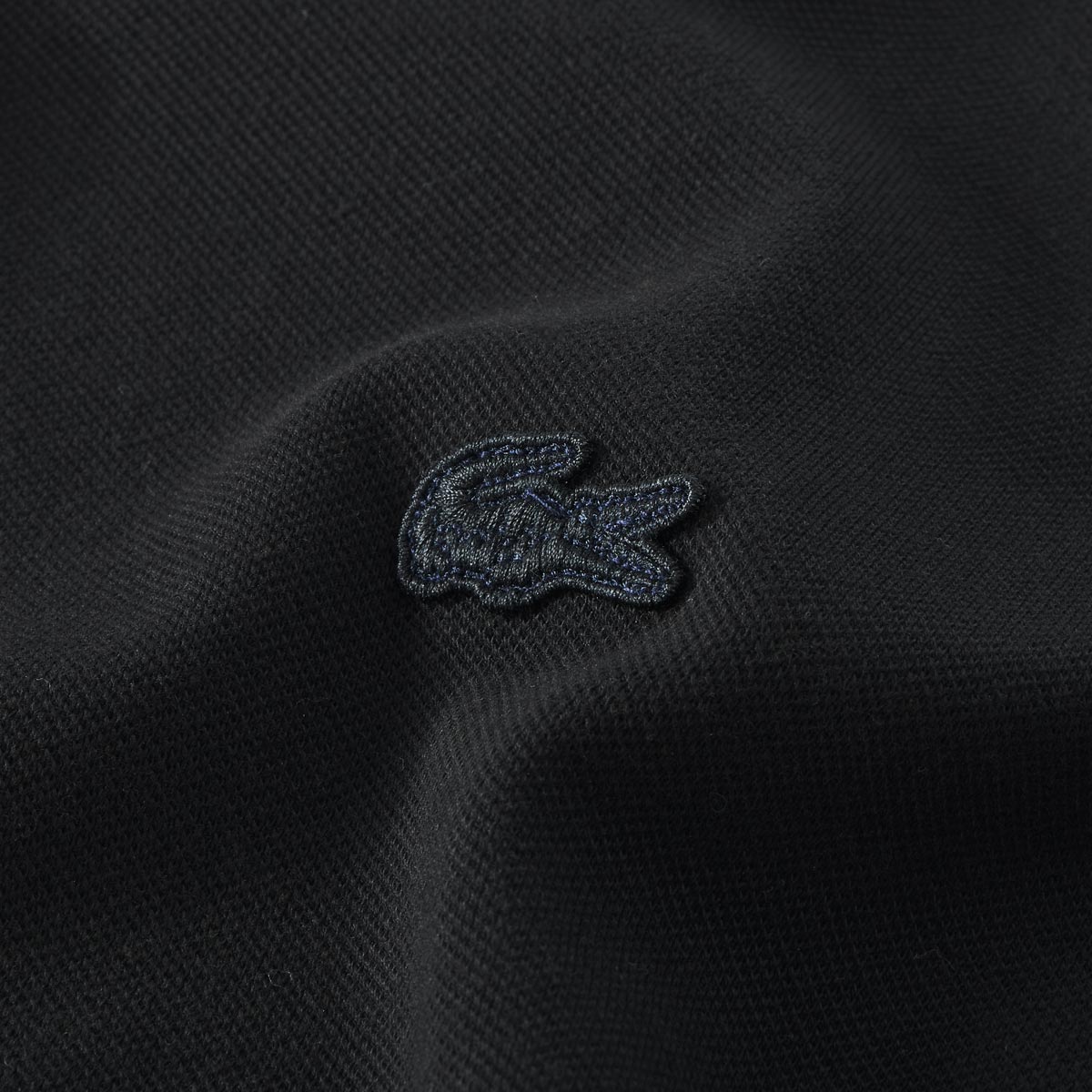 LACOSTE Poloshirt mit Stretch schwarz