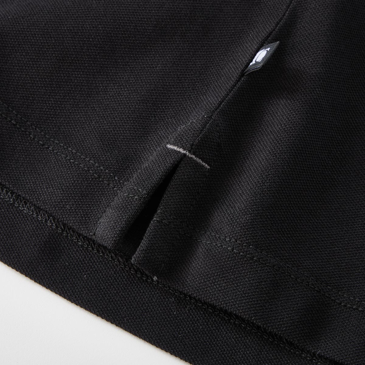 s.Oliver Poloshirt mit Motiv-Print schwarz