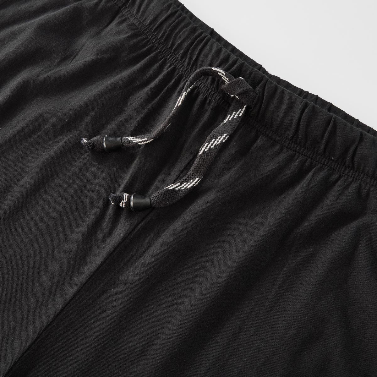 ADAMO Lange Schlafanzughose mit Taschen schwarz