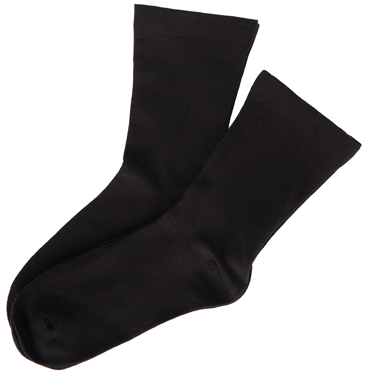 Pfundskerl Doppelpack Socken mit extraweiten Bündchen schwarz