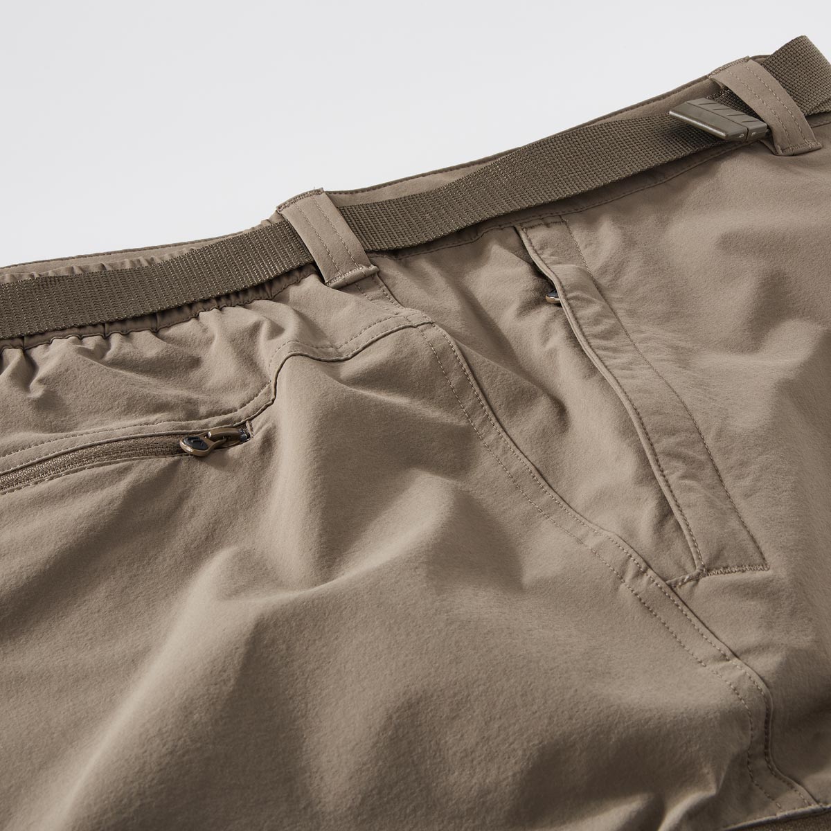 Maier Sports Capri-Bermudas (3/4 Länge) aus Funktionsmaterial, feuchtigkeitstransportierend khaki