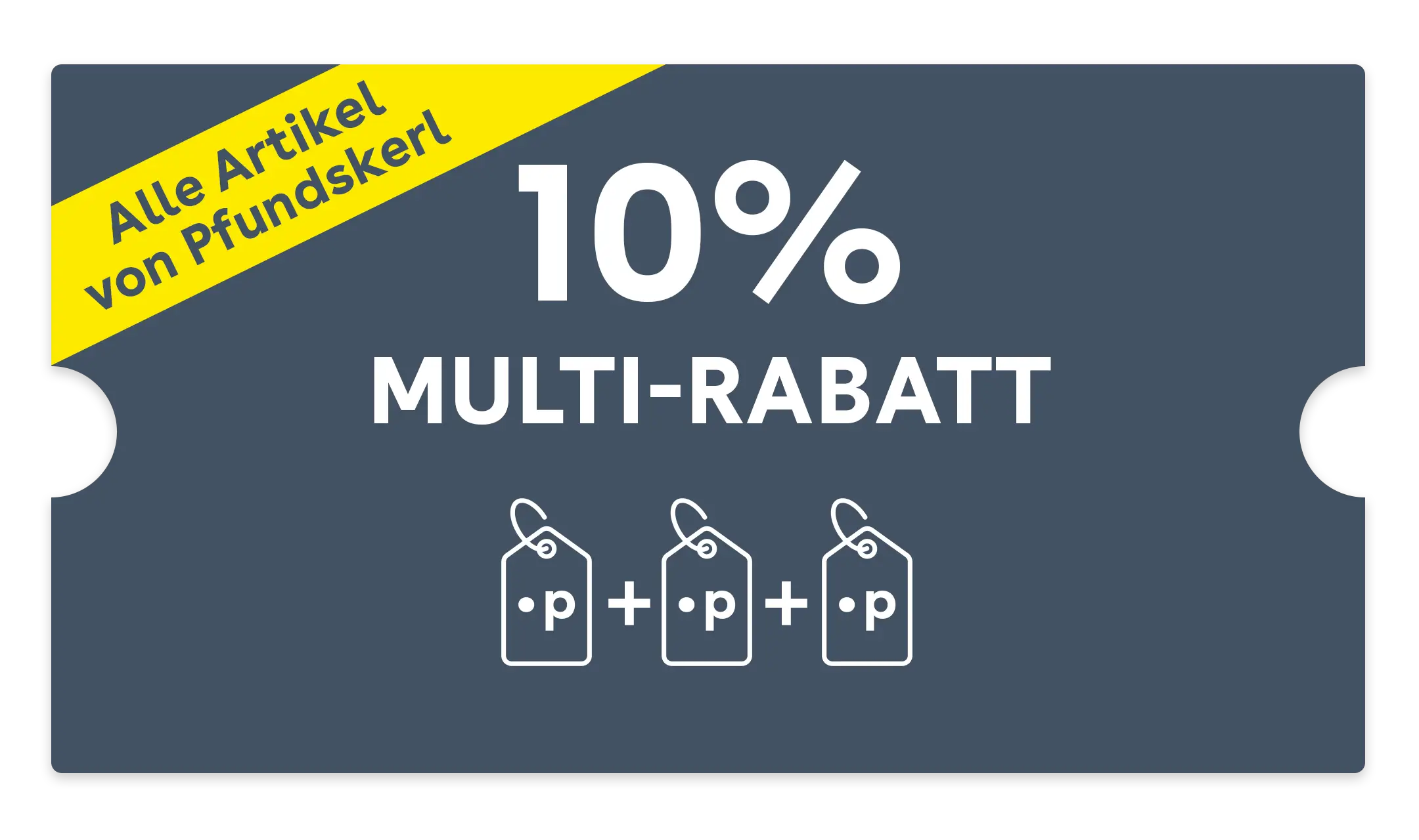 Voucher Multi-Rabatt 10 Prozent