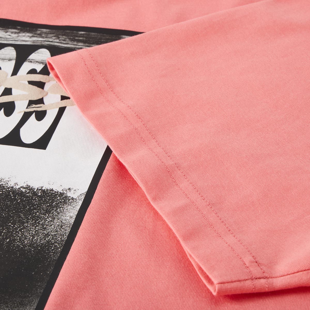 BOSS T-Shirt mit Label-Print hellrot