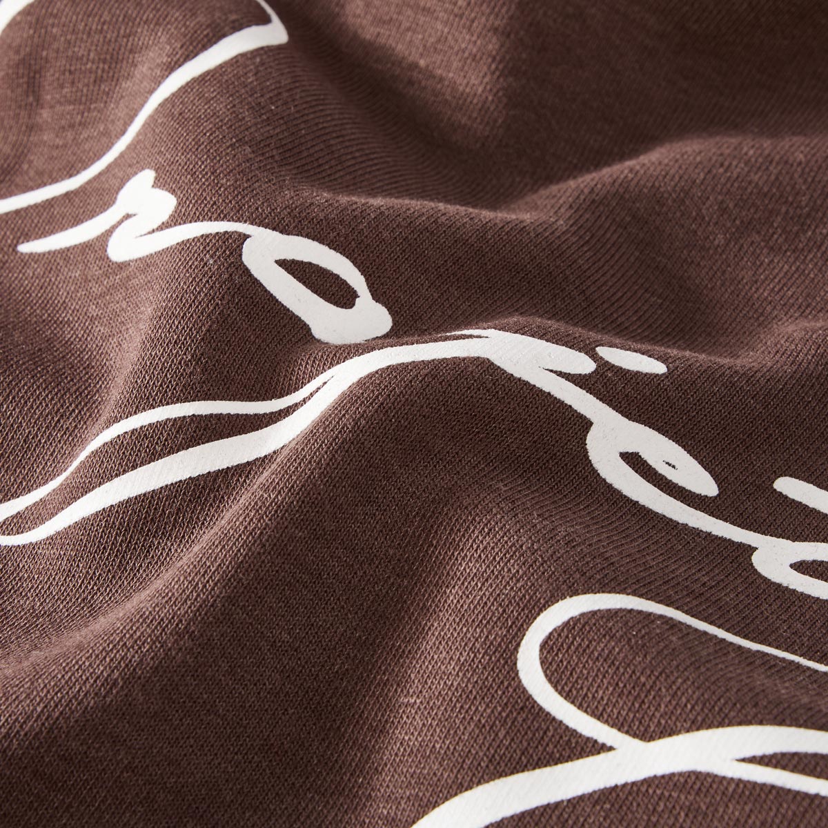 Jack&Jones Hoodie mit Print auf Vorder- und Rückseite braun