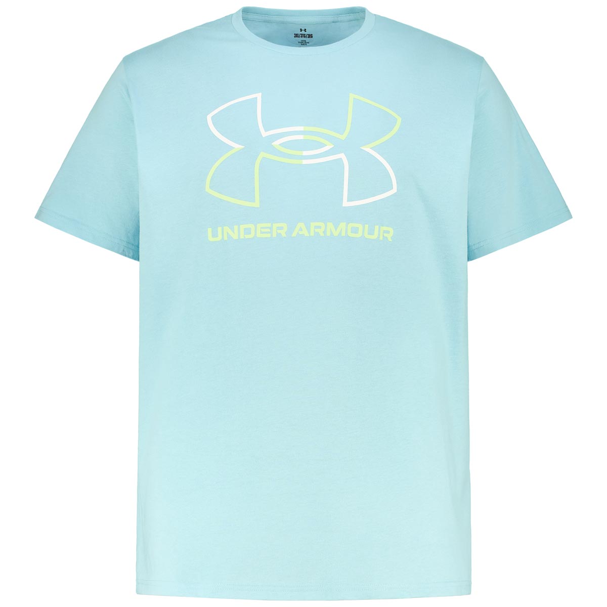 T-Shirt mit Label-Print