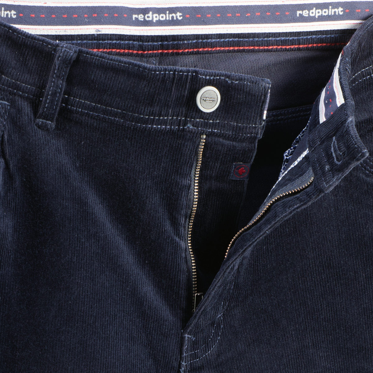 Redpoint Cordhose "Milton" mit Stretch, Regular Fit dunkelblau