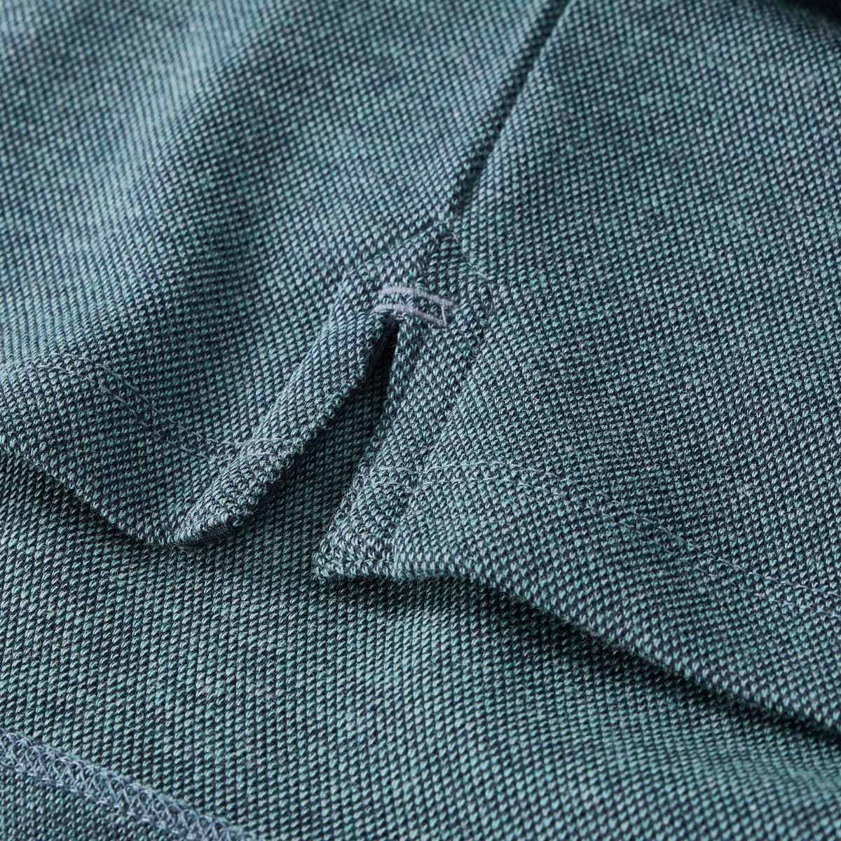 CASA MODA Pflegeleichtes Stretch-Poloshirt türkis