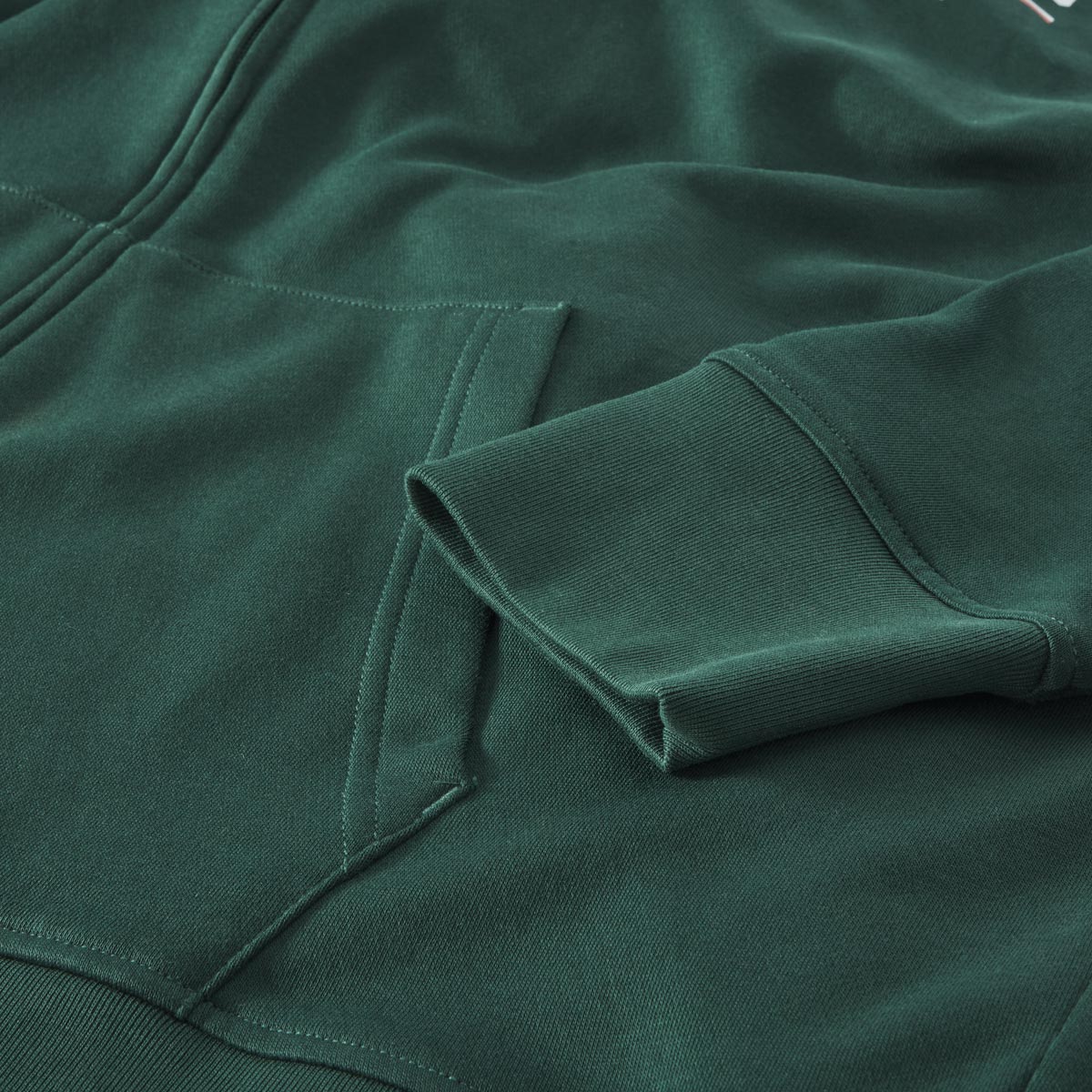 Gant Sweatjacke aus Baumwoll-Mix dunkelgrün