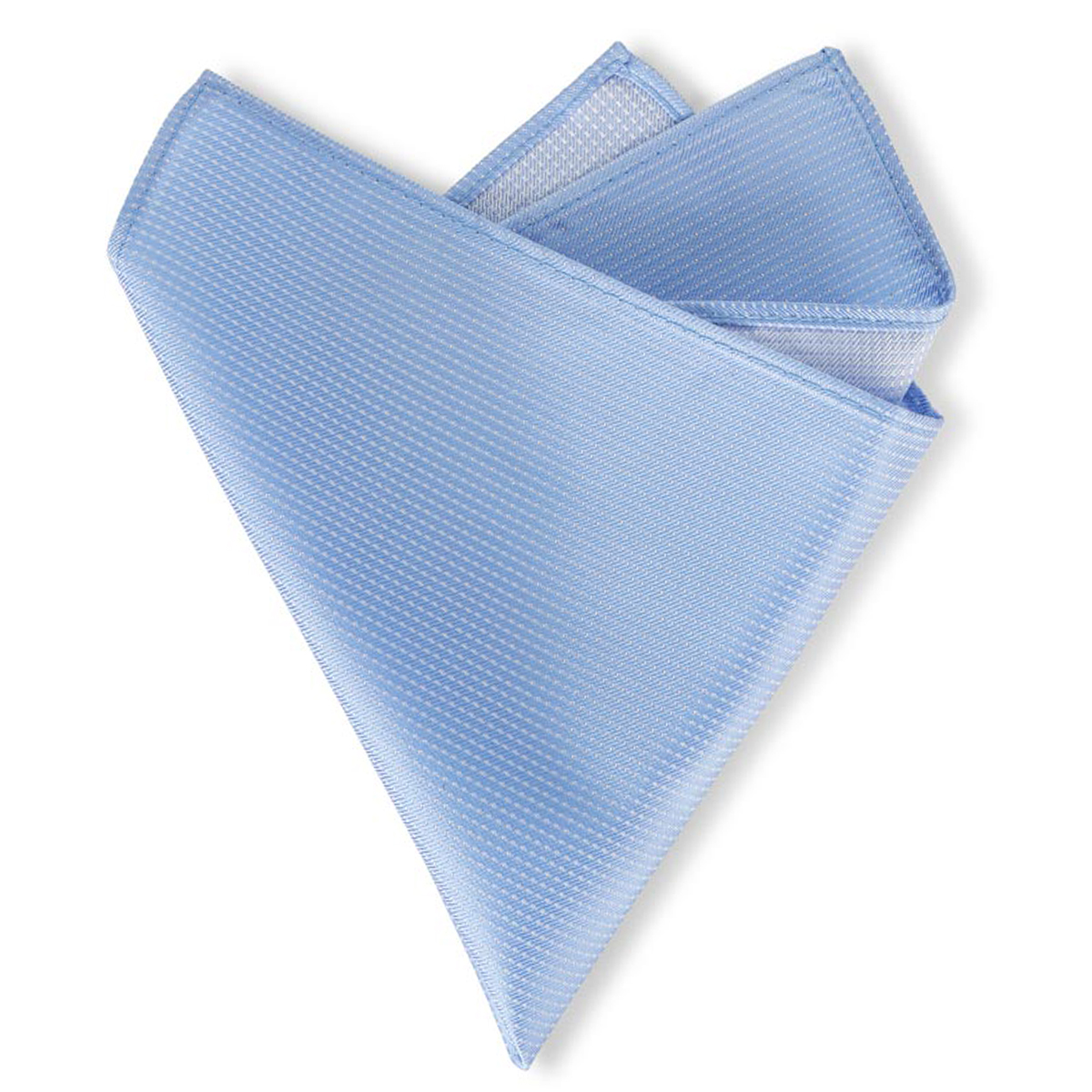 Einstecktuch aus Seide, gepunktet