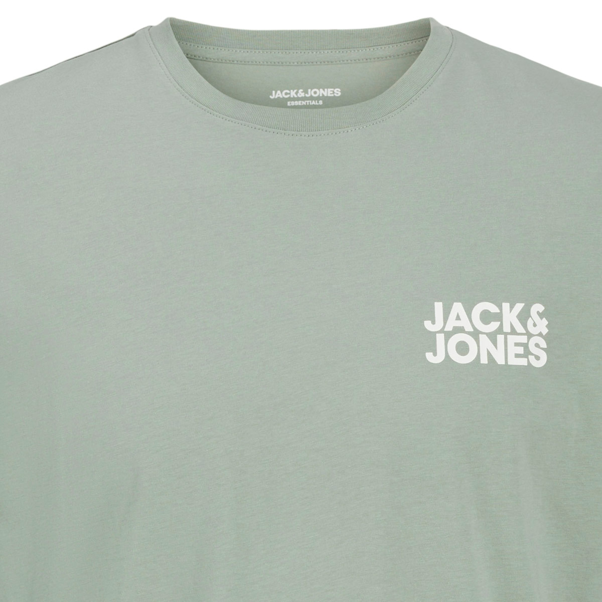 Jack&Jones T-Shirt mit Label-Print Farbe grün Größe: 7XL günstig online kaufen