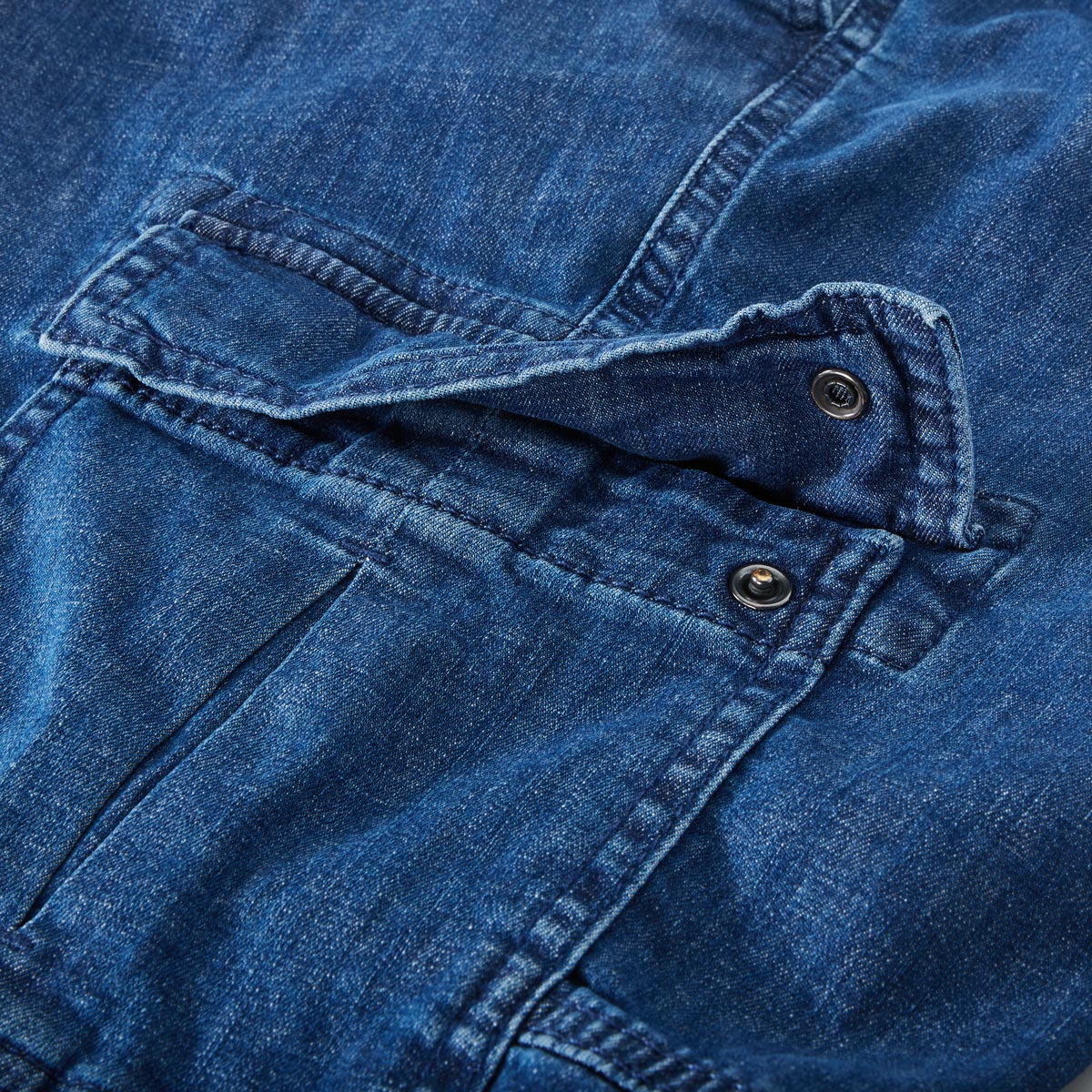 Eurex by Brax Capri-Bermudas mit Stretch (3/4 lang) blau