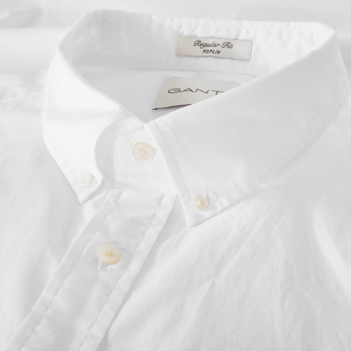 Gant Freizeithemd aus Baumwolle weiß