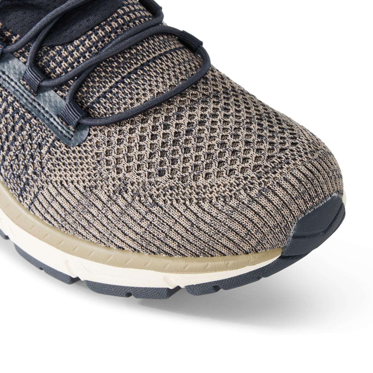 bugatti Sneaker mit elastischen Schnürsenkeln blau/grau