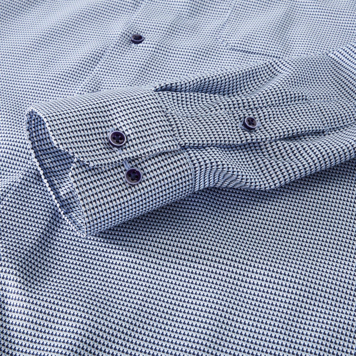 ETERNA Businesshemd aus "Dynamic Cotton™", bügelfrei  blau