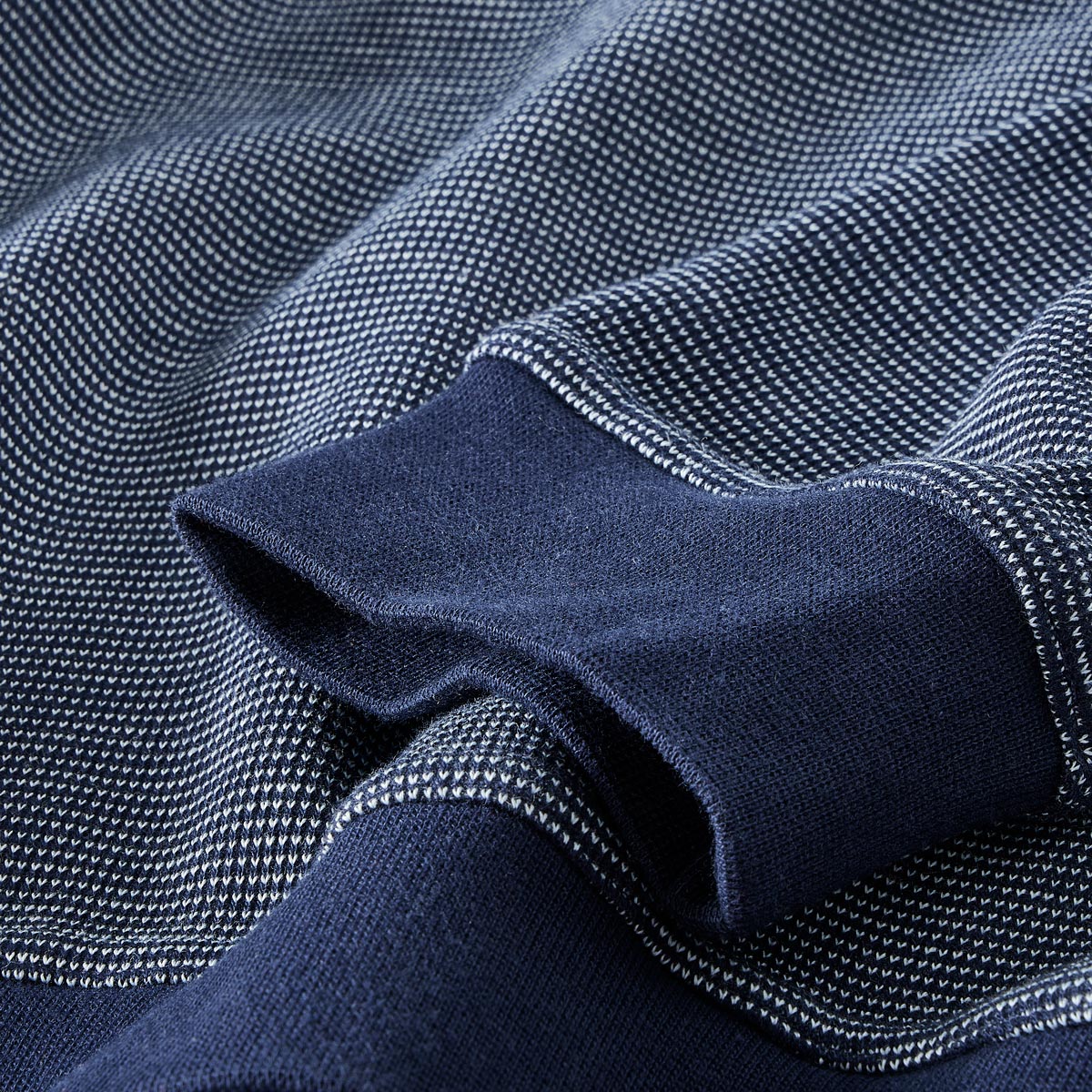 Hajo Sweatshirt "Stay Fresh", bügelfrei marine