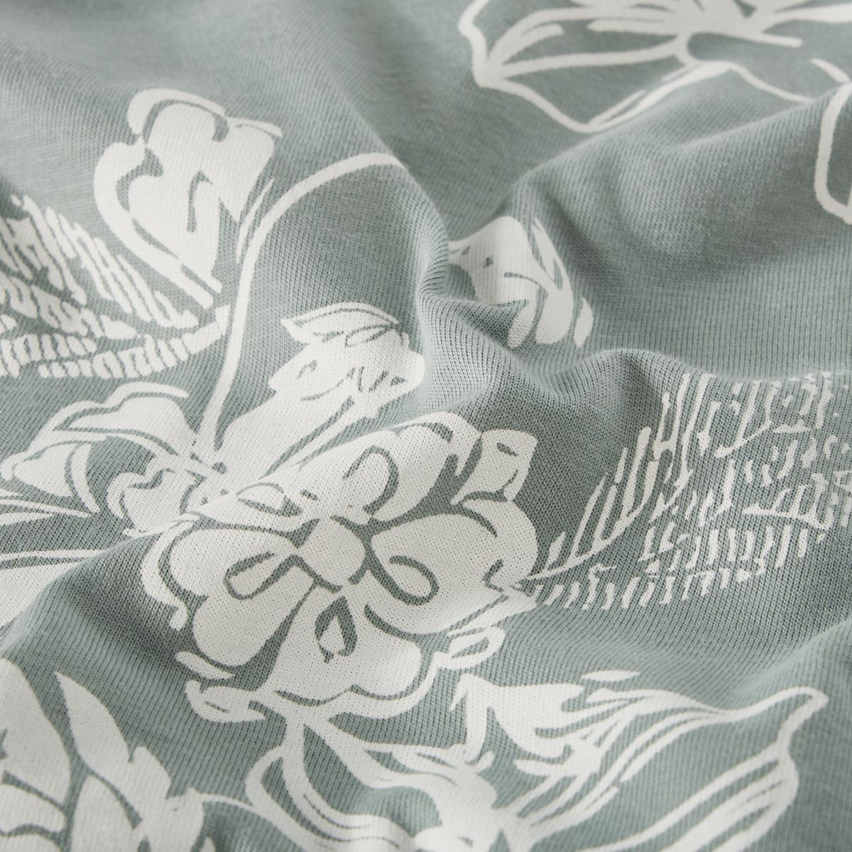 Lerros T-Shirt mit Allover-Muster grau