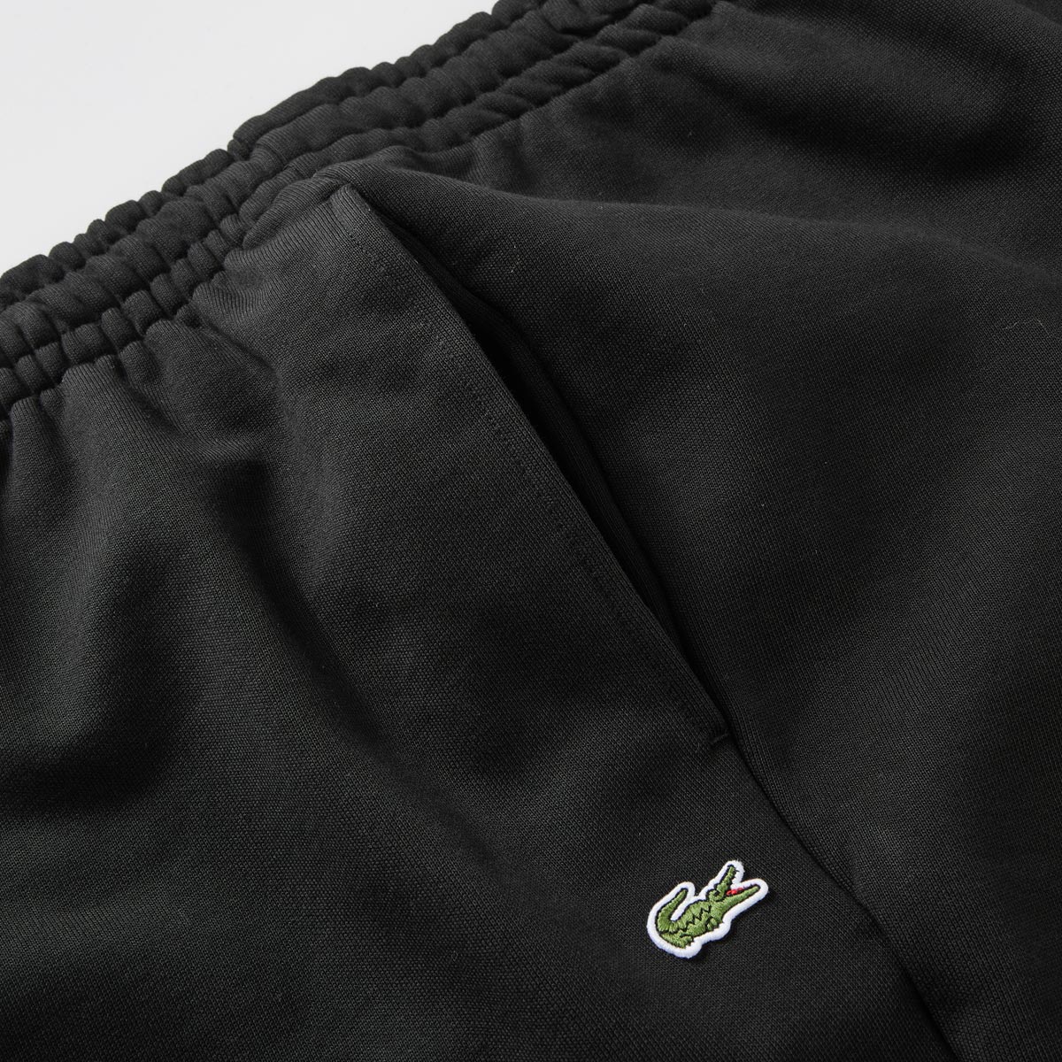 LACOSTE Jogginghose mit Fleece-Innenseite schwarz