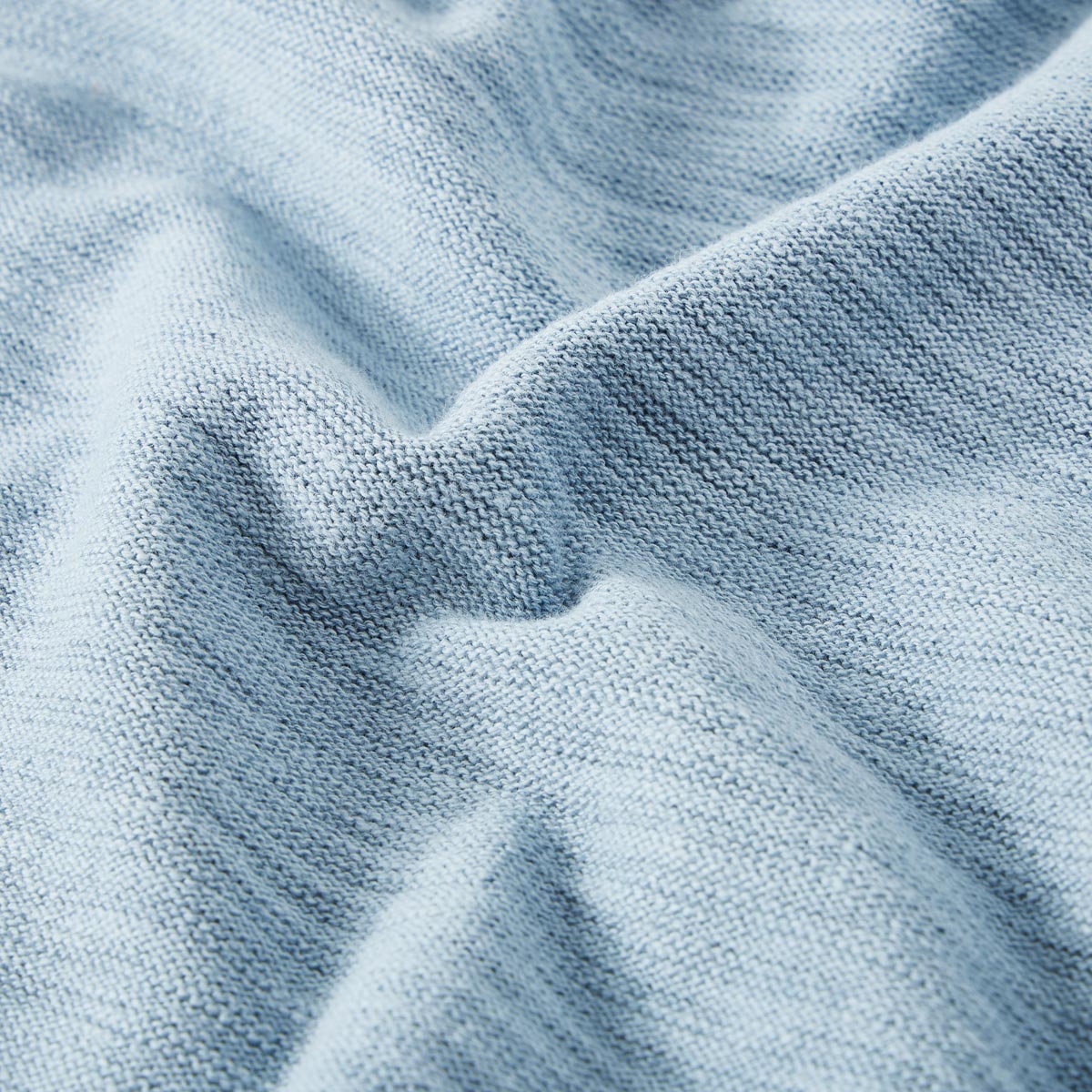 s.Oliver Pullover aus Baumwollstrick hellblau