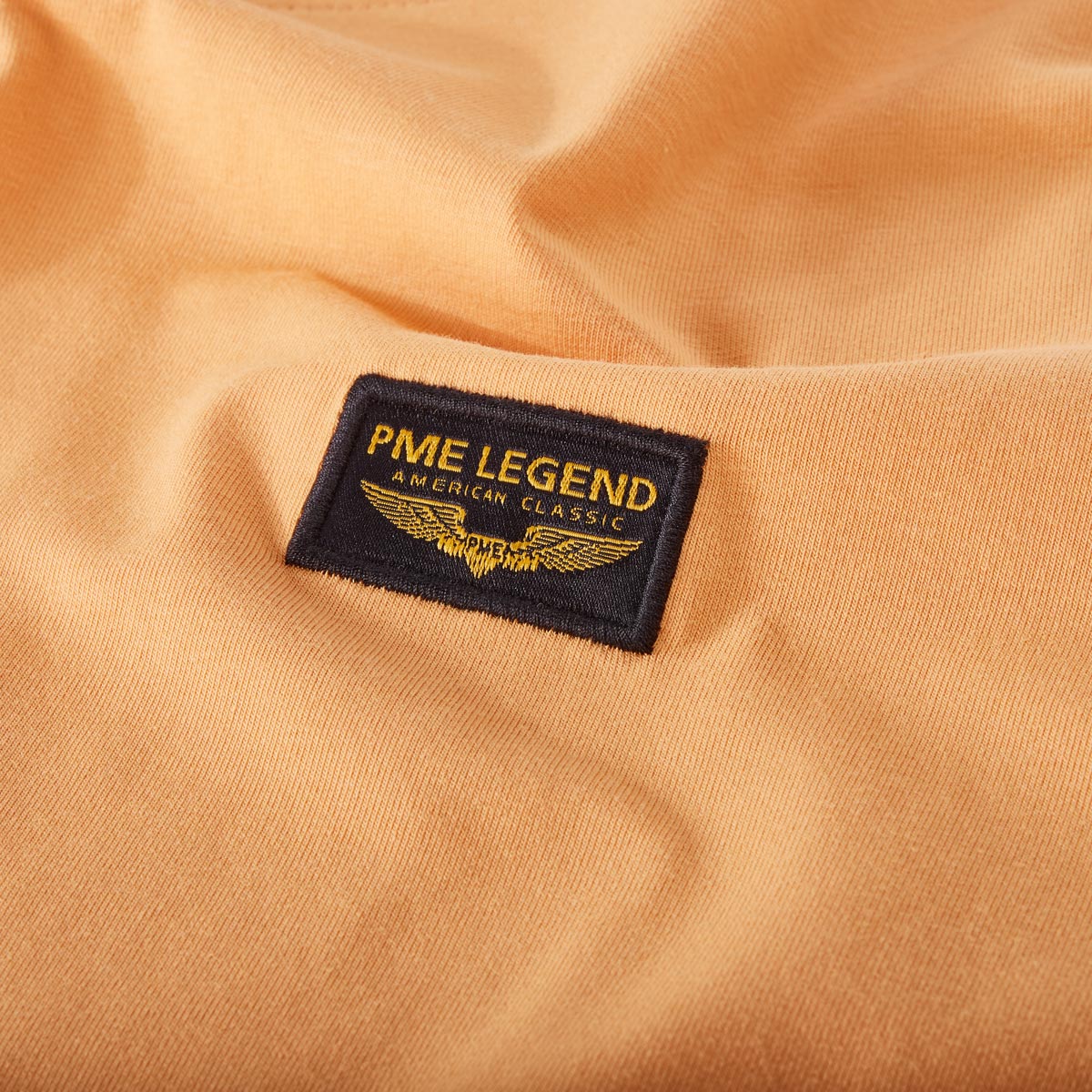 PME LEGEND T-Shirt mit Elasthan orange