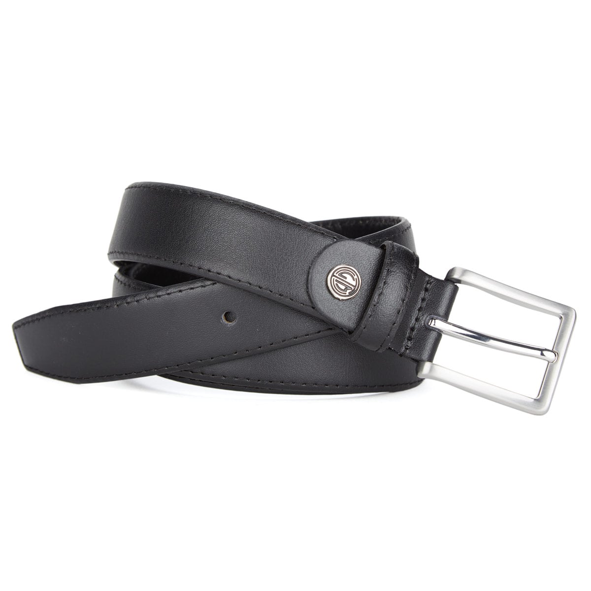 Ledergürtel mit Metallschnalle, Überlänge Ledergürtel mit Metallschnalle, Überlänge