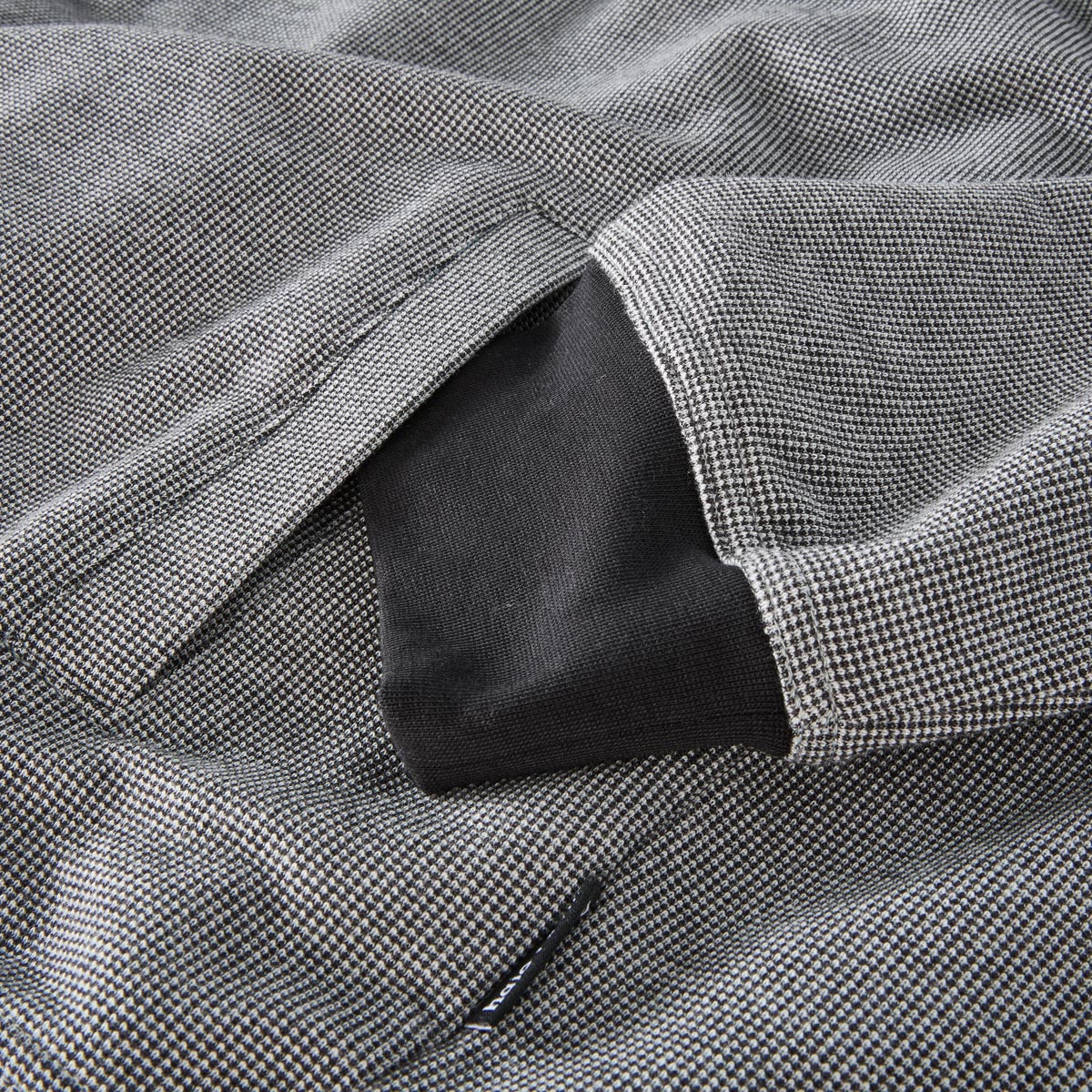 Hajo Strickjacke "Stay Fresh", bügelfrei schwarz