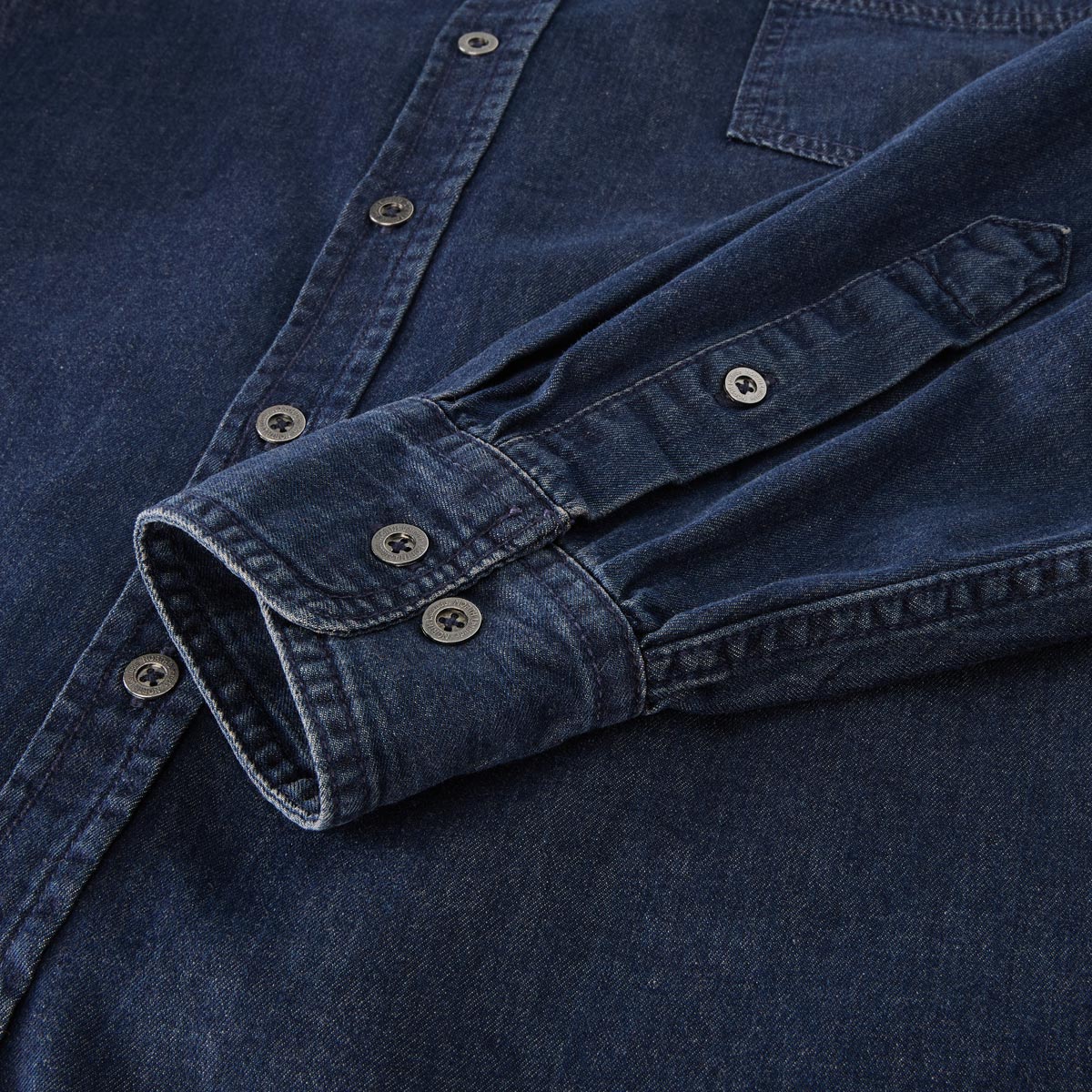 North Freizeithemd aus Baumwolle dunkelblau