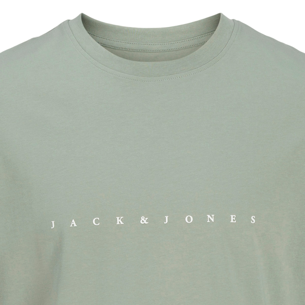 Jack&Jones T-Shirt mit Label-Print grün