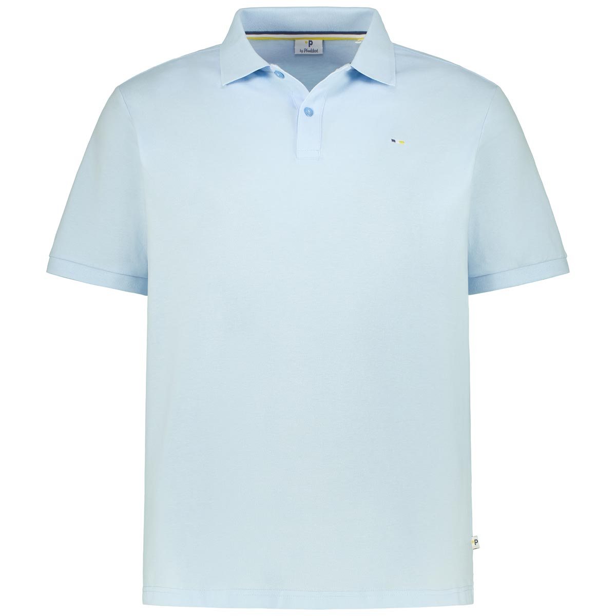 Pfundskerl Poloshirt aus Baumwolle Farbe hellblau Größe: 4XL günstig online kaufen