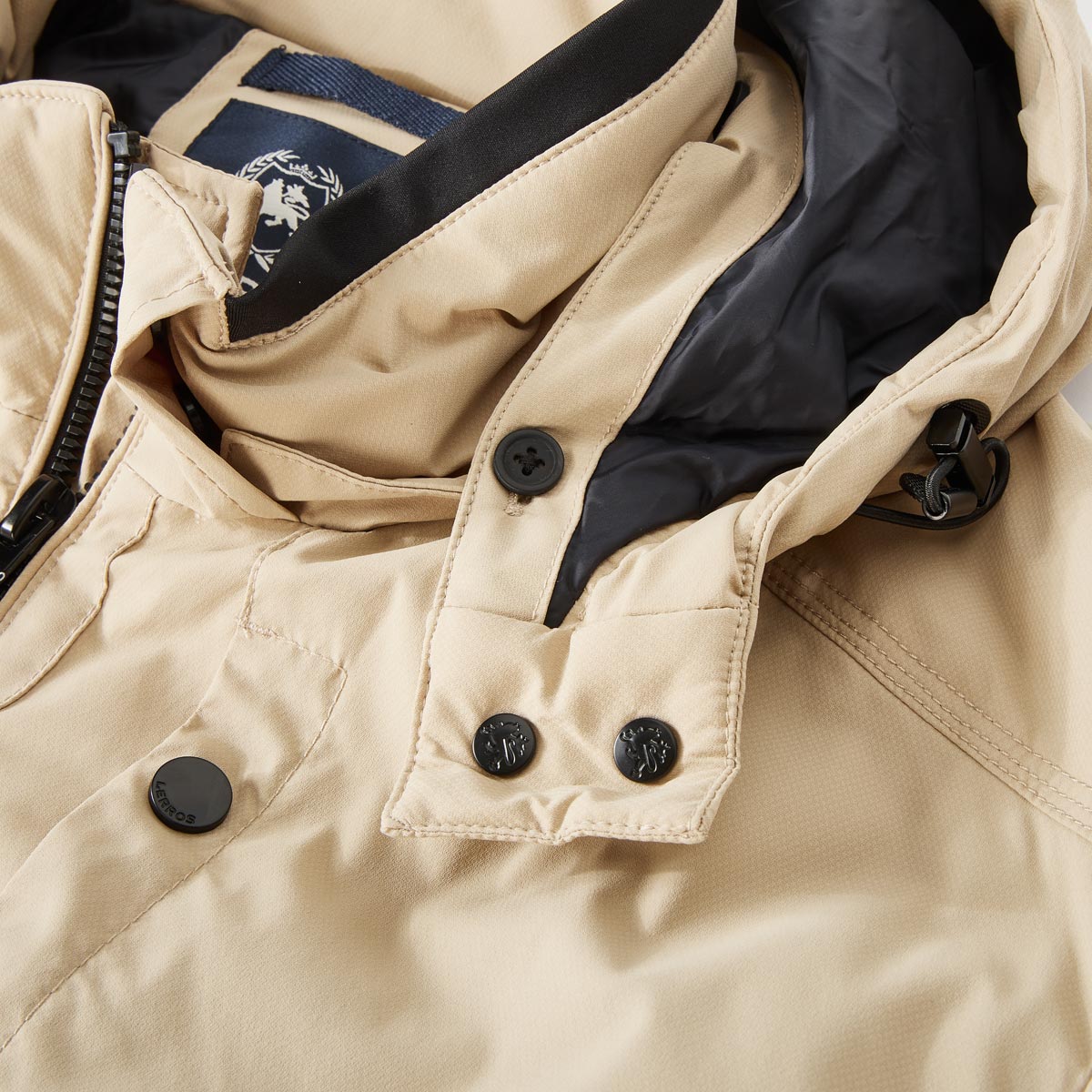 Lerros Jacke, wasser- und windabweisend beige