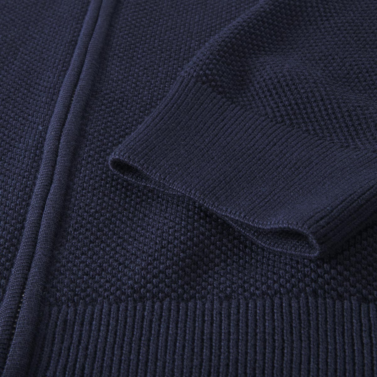 Gant Strickjacke mit Struktur dunkelblau