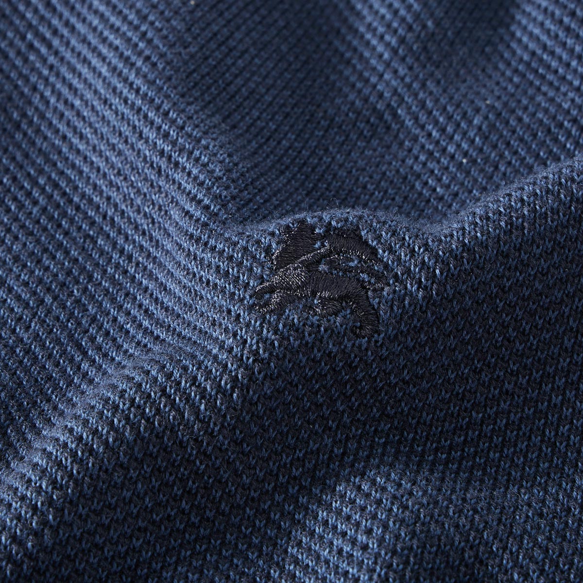 Lerros Strickpullover aus Baumwolle blau