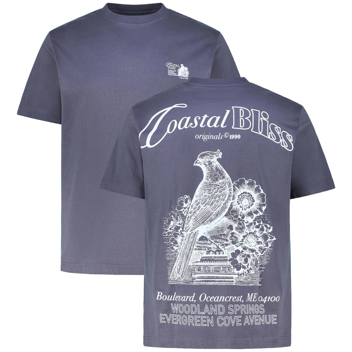 T-Shirt mit Rückenprint