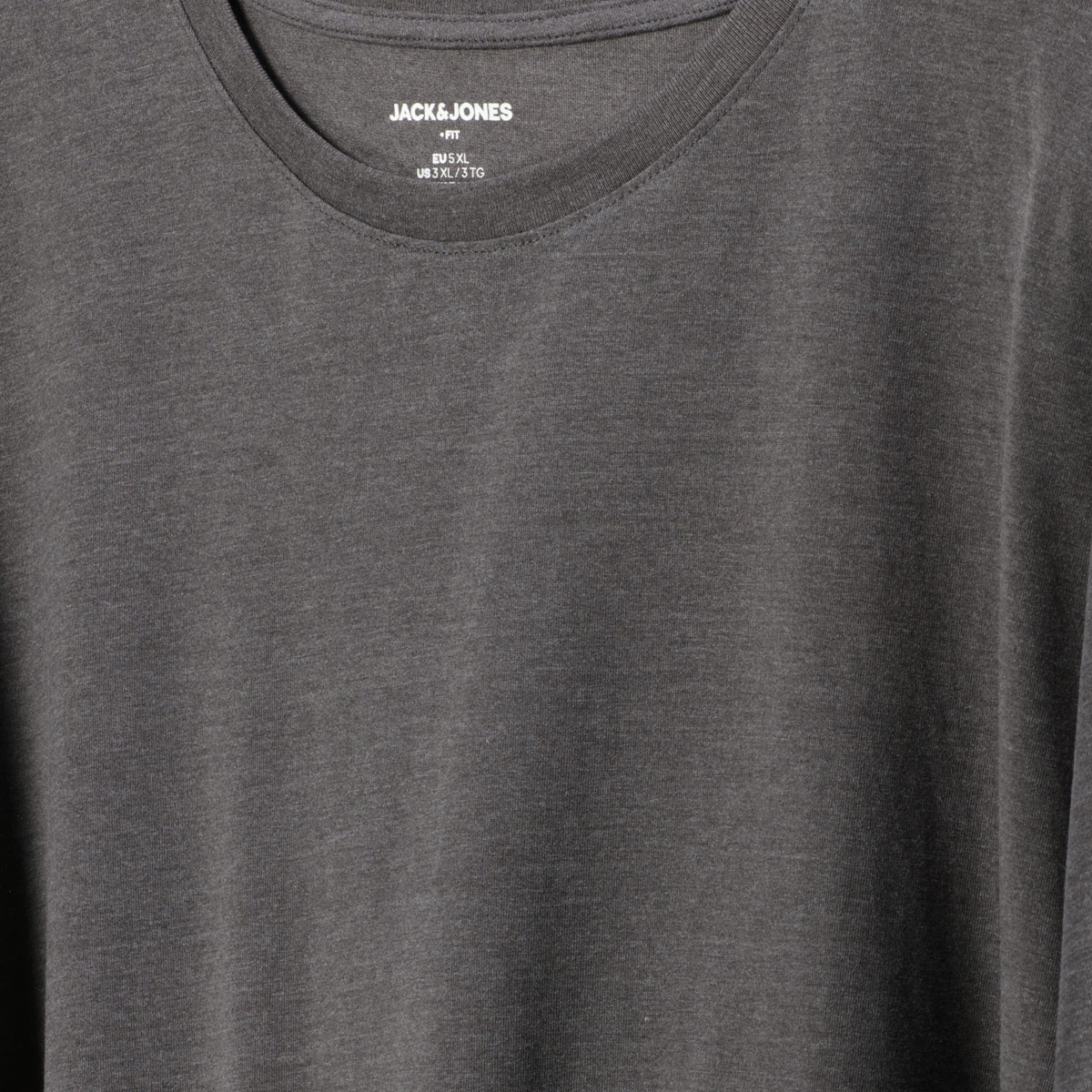 Jack&Jones T-Shirt aus Baumwollmischung dunkelgrau