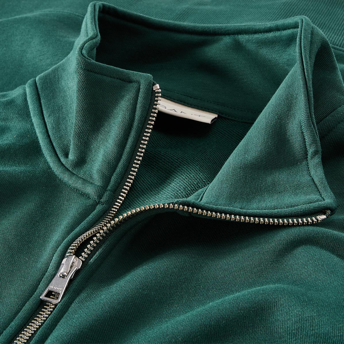 Gant Sweatshirt mit Elasthan dunkelgrün