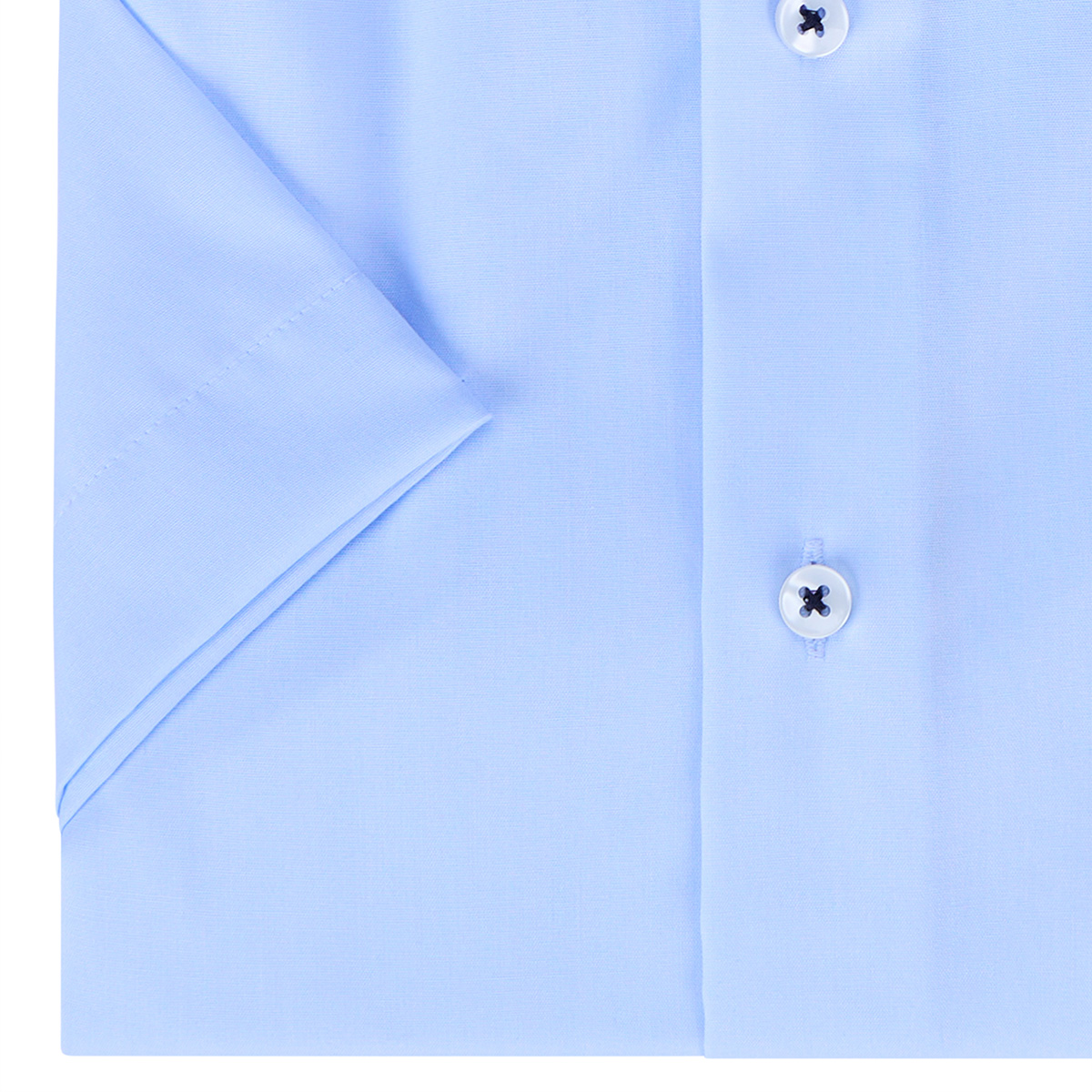 ETERNA Businesshemd, kurzarm, bügelfrei hellblau