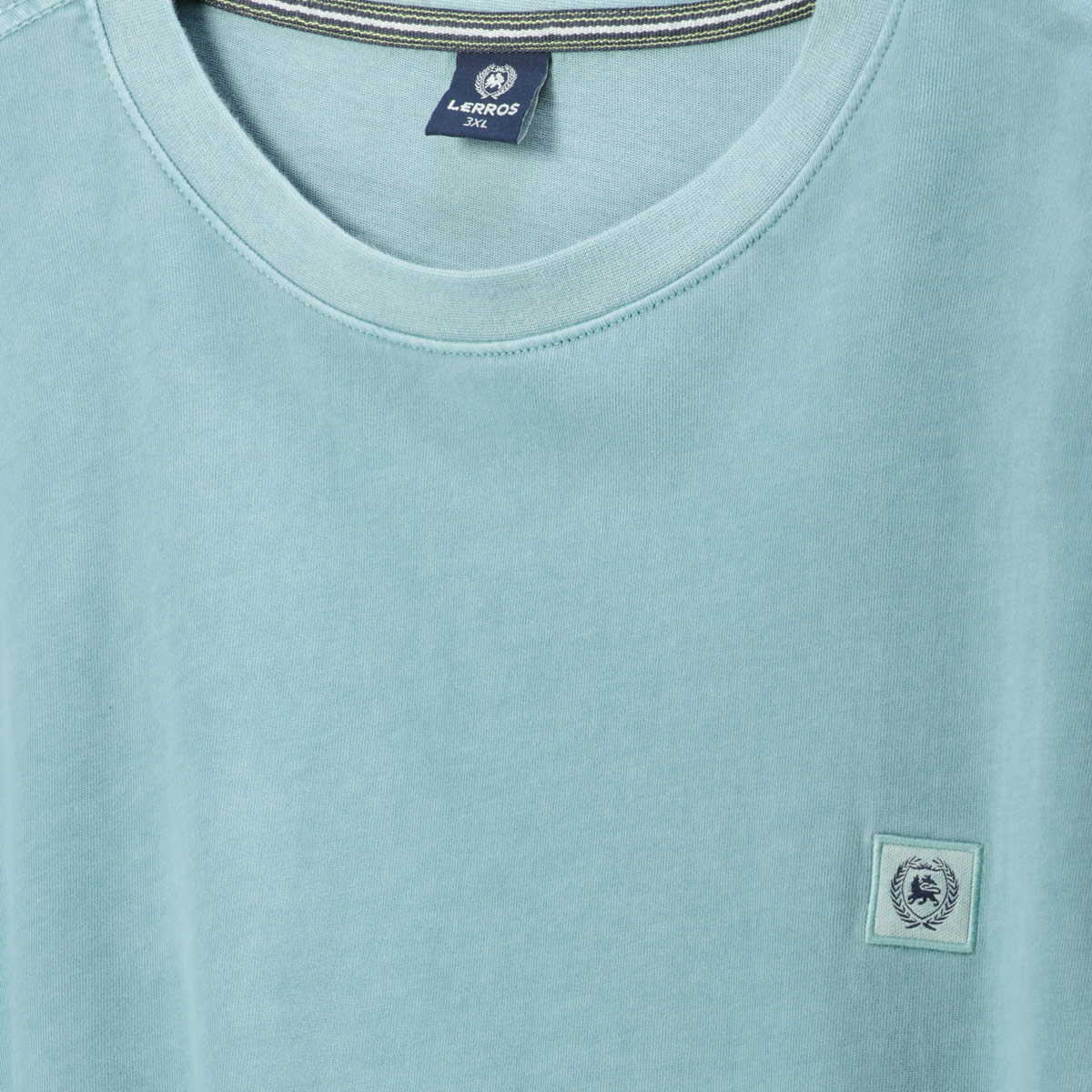 Lerros Longsleeve aus Baumwolle türkis