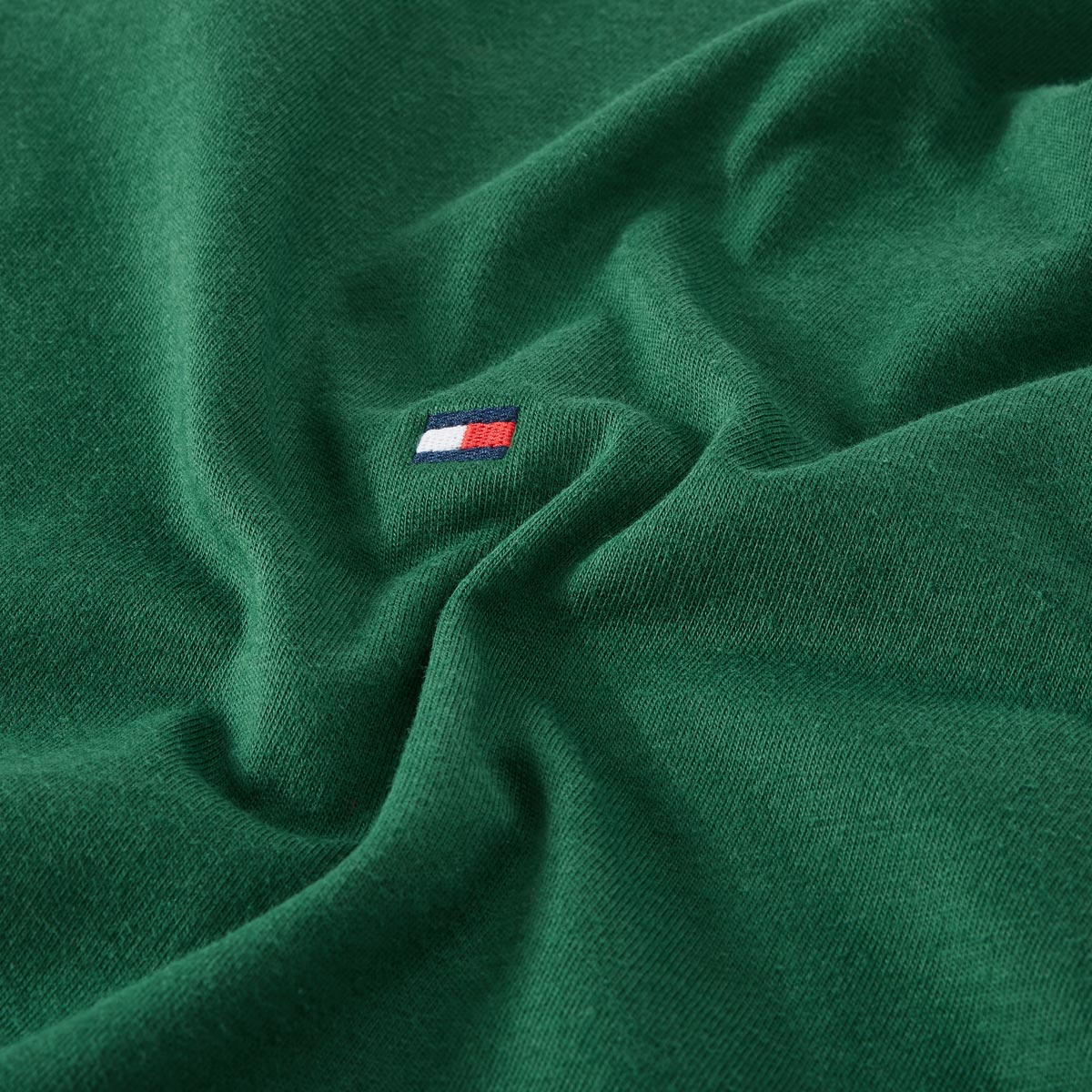 Tommy Hilfiger T-Shirt aus Baumwolle grün